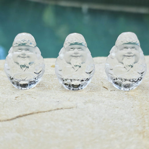 Brazilian Clear Quartz God Of Wealth |  Money Gods