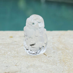 Brazilian Clear Quartz God Of Wealth |  Money Gods