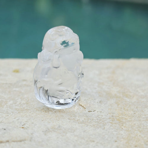 Brazilian Clear Quartz God Of Wealth |  Money Gods