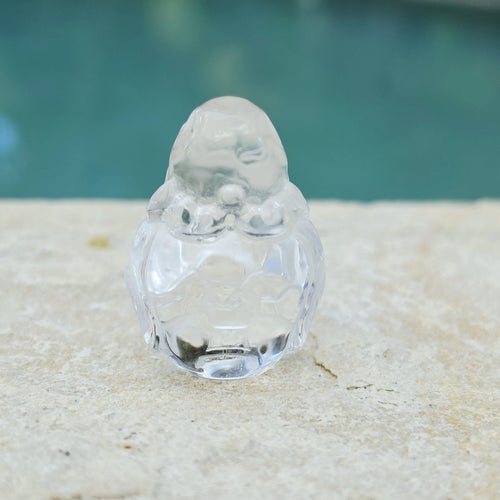 Brazilian Clear Quartz God Of Wealth |  Money Gods