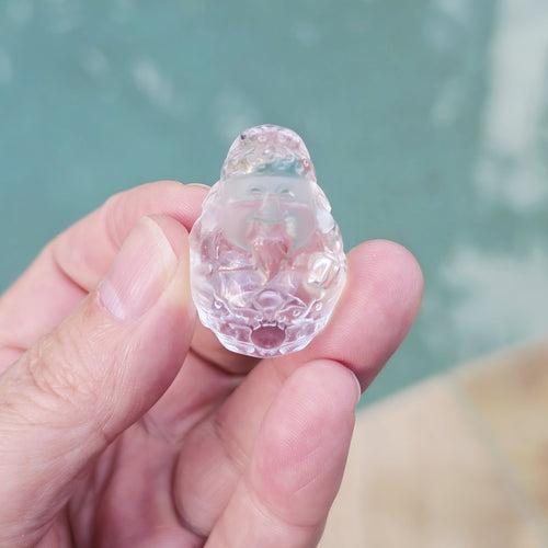 Brazilian Clear Quartz God Of Wealth |  Money Gods
