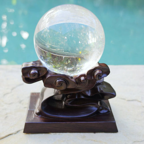 Brazilian Clear Quartz Sphere | Light Activator 668gms