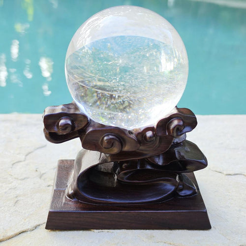 Brazilian Clear Quartz Sphere | Light Activator 668gms