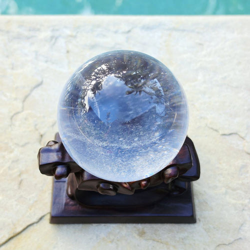 Brazilian Clear Quartz Sphere | Light Activator 668gms