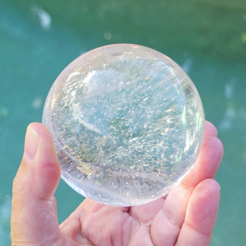 Brazilian Clear Quartz Sphere | Light Activator 668gms