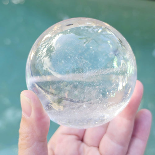 Brazilian Clear Quartz Sphere | Light Activator 668gms