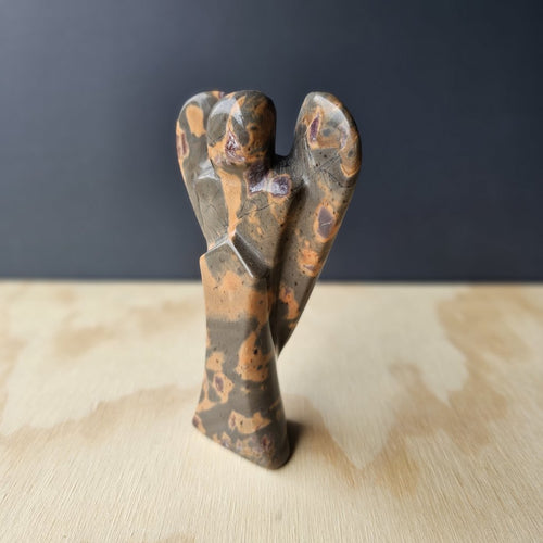 Brazilian Jasper Angel | Wings Of Support