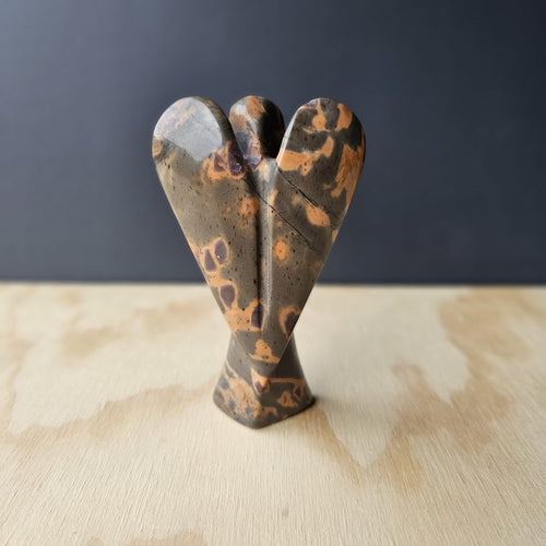 Brazilian Jasper Angel | Wings Of Support