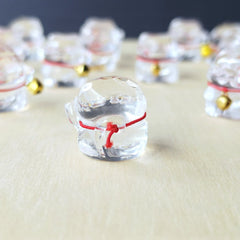 Brazilian Natural Quartz - A Grade Lucky Cat Carvings | Bells Of Fortune