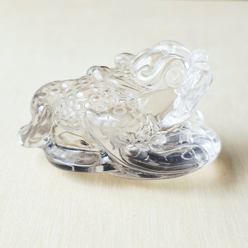 Brazilian Quartz Money Toad | Guardian Of Prosperity