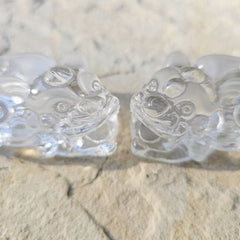 Brazilian Quartz Pixiu Pair | Imperial Pixiu Guardians Of Light