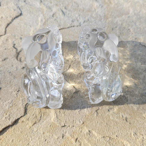 Brazilian Quartz Pixiu Pair | Imperial Pixiu Guardians Of Light