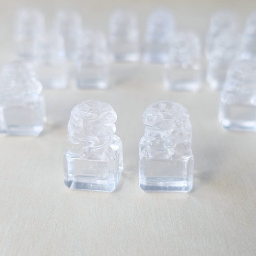 Brazilian Quartz Pixiu Pair | Powerful Pocket Pixius