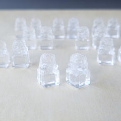Brazilian Quartz Pixiu Pair | Powerful Pocket Pixius