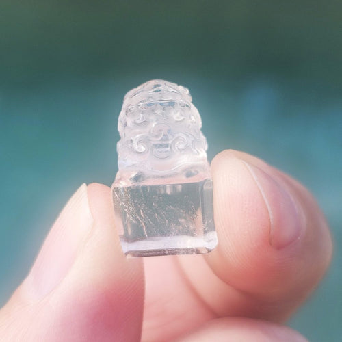 Brazilian Quartz Pixiu Pair | Powerful Pocket Pixius