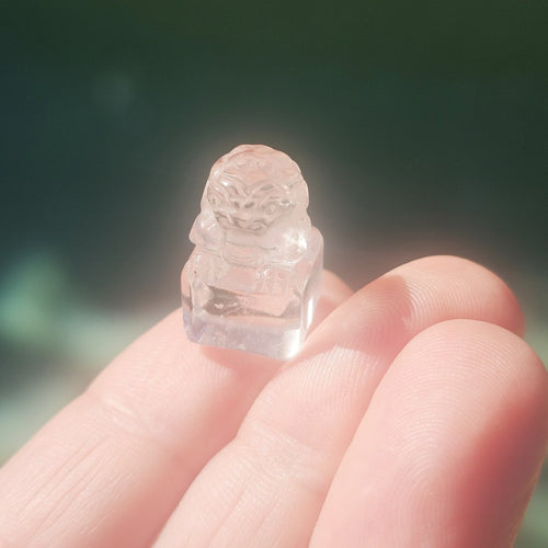 Brazilian Quartz Pixiu Pair | Powerful Pocket Pixius