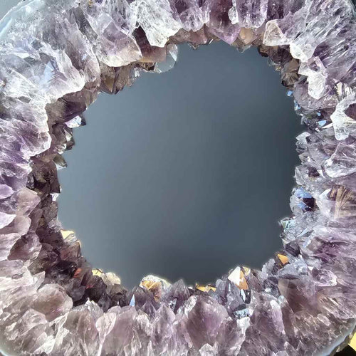 Brazillian Amethyst Portal On Stand | Portal Of Alignment