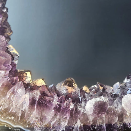 Brazillian Amethyst Portal On Stand | Portal Of Alignment