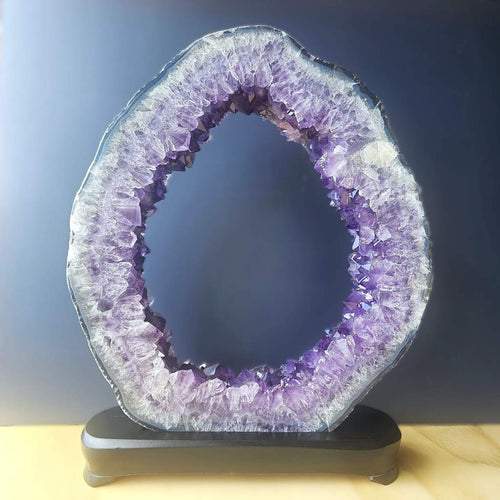 Brazillian Amethyst Portal On Stand | Portal Of Tranquility