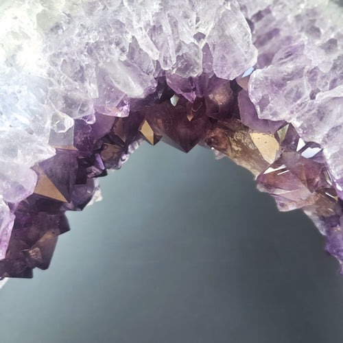 Brazillian Amethyst Portal On Stand | Portal Of Tranquility