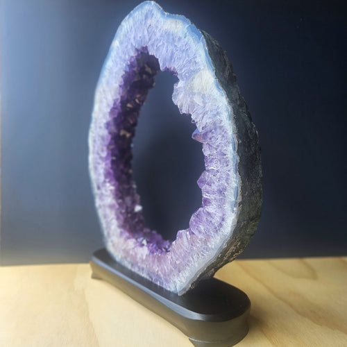 Brazillian Amethyst Portal On Stand | Portal Of Tranquility