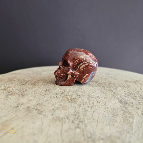 Brecciated Red Jasper Skull | Creative Friend