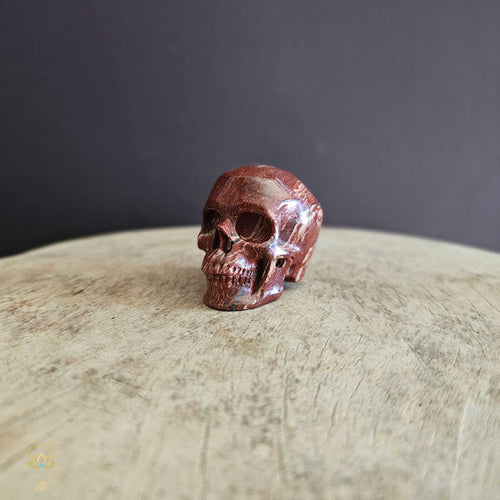 Brecciated Red Jasper Skull | Creative Friend