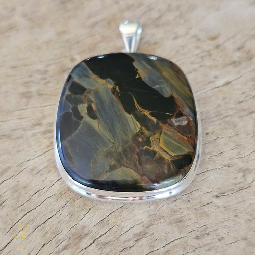 Brown Pietersite Pendant | Higher Realms