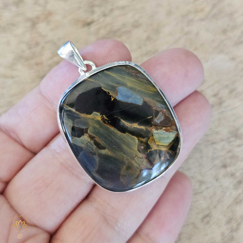 Brown Pietersite Pendant | Higher Realms