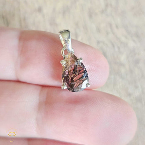 Cacoxenite Faceted Pendant | Ascension Guide