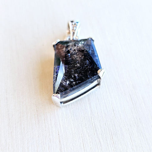 Cacoxenite Faceted Pendant | The Upgrade You Have Been Waiting For