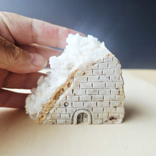 Calcite Carved Specimen | Wenshan Crystal castle