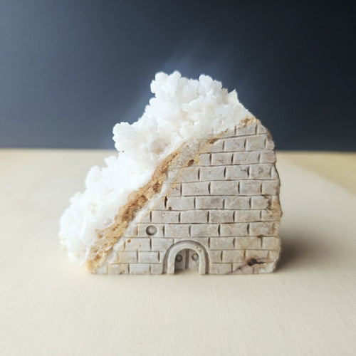 Calcite Carved Specimen | Wenshan Crystal castle