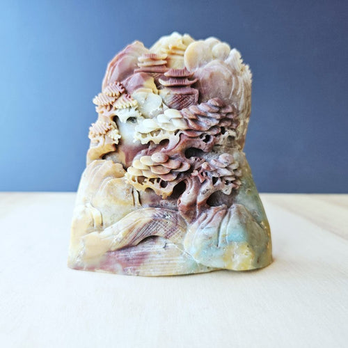 Calcite Scenic Carving | Mountains Of Serenity