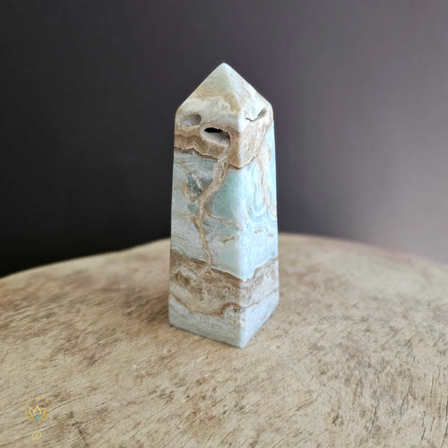 Caribbean Calcite | Obelisk 185gms