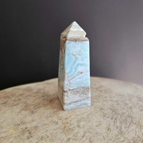 Caribbean Calcite | Obelisk 185gms