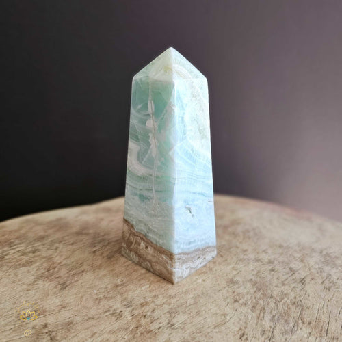 Caribbean Calcite | Obelisk 234gms