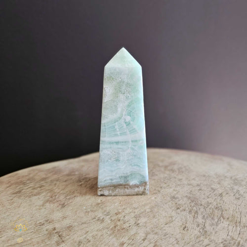 Caribbean Calcite | Obelisk 234gms