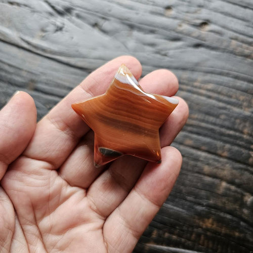 Carnelian Crystal Stars