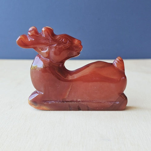 Carnelian Druzy Deer | Rudy Spark
