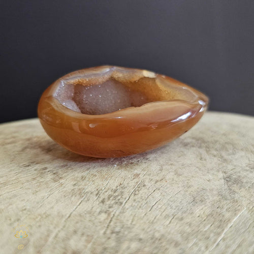 Carnelian | Druzy Egg 144gms