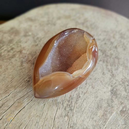 Carnelian | Druzy Egg 144gms