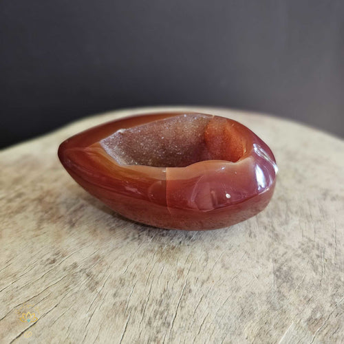 Carnelian | Druzy Egg 226gms