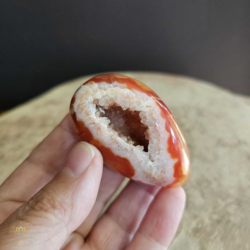 Carnelian | Druzy Egg 80gms