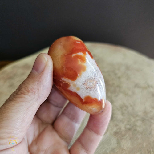 Carnelian | Druzy Egg 80gms