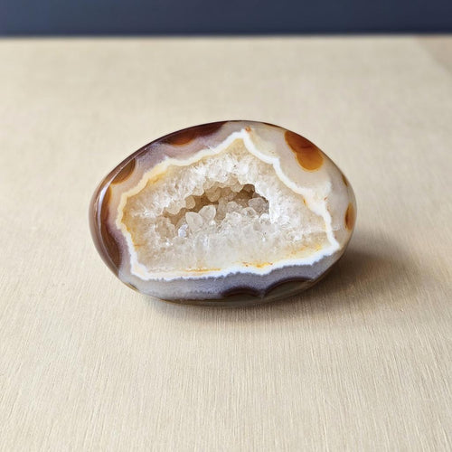Carnelian Druzy Geode| Aqua Eternal