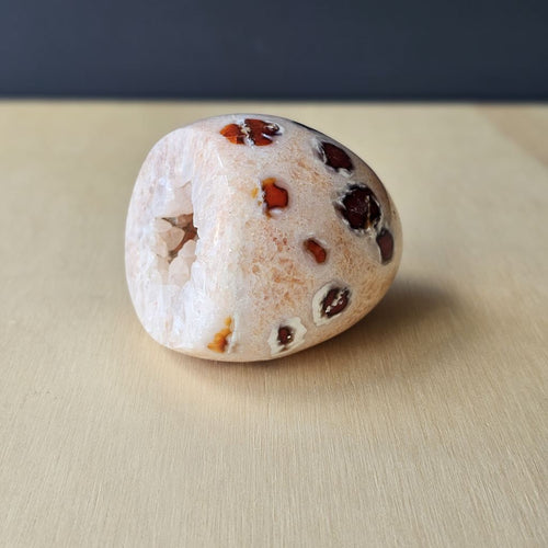 Carnelian Druzy Geode| Ebb And Ember