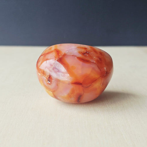 Carnelian Druzy Geode| Ebb & Ember 84gms