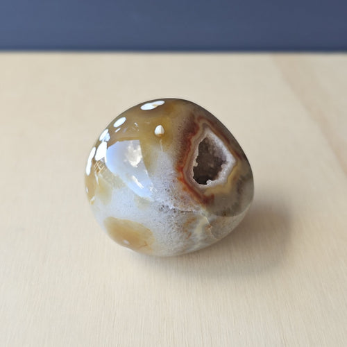 Carnelian Druzy Geode| The Quartz Reservoir