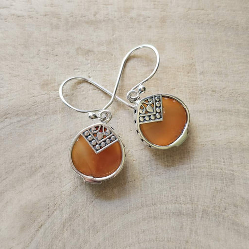 Carnelian Earrings | Creative Vibration